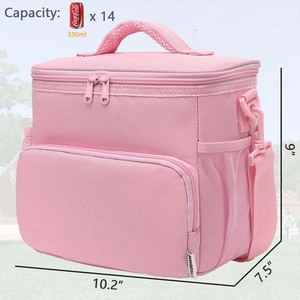 Bolsas <span class=keywords><strong>de</strong></span> Almuerzo Reutilizables Aisladas Resistentes al <span class=keywords><strong>Agua</strong></span>, Lonchera Grande para Adultos, Mujeres y Hombres con Correa <span class=keywords><strong>de</strong></span> Hombro Ajustable - Product Image 3