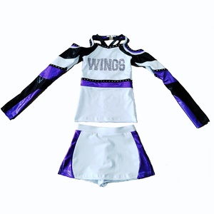 Costumes de pom-pom girl pour adultes 2026 en Spandex/Polyester avec livraison directe d'usine et livraison rapide - Product Image 4