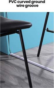 Kit de dissimulation de câbles en PVC de 1 mètre, 24x13 mm et 30x11 mm, pour dissimuler les câbles muraux de la télévision, bureau à domicile - Product Image 5