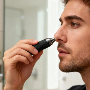 Kit de Afeitado Multifuncional Personalizado con Cuerpo Metálico, Recortadora de Barba y Cabello para Hombre - Product Image 3