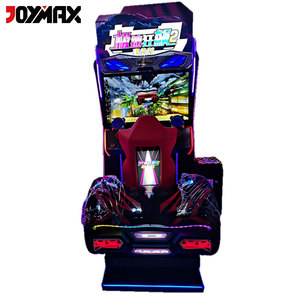 Simulateur de course automobile <span class=keywords><strong>Hurricane</strong></span> de luxe à vitesse extrême, machine de jeu à monnayeur, équipement de divertissement d'arcade intérieur - Product Image 2