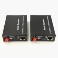 Convertidor de Medios de Fibra Óptica OEM ODM 1550nm SMF 20km Single SC 100Base Fast Ethernet