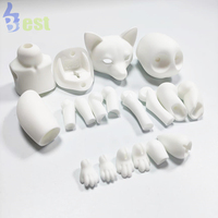 Bagian plastik kustom boneka bjd resin layanan pengecoran vakum suku cadang prototipe cepat