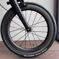 Vélo pliant Union Jack avec jeu de roues en fibre de carbone 16 pouces 349 roues 7 vitesses moyeux céramiques à cliquet finition mate 24/20 rayons pour