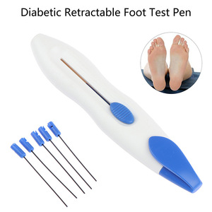 Kit Penguji <span class=keywords><strong>Diabetes</strong></span> Kaki Monofilament Pen Reflection Strike Hammer Keselamatan Kesehatan Praktis - Product Image 2