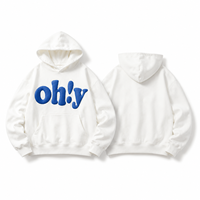 Sudadera con Capucha Personalizada en 3D, 100% Algodón, Diseño de Dibujos Animados, Corte Regular, Color Blanco, Estilo Urbano, Impresión Digital de Logotipo, Primavera, OEM