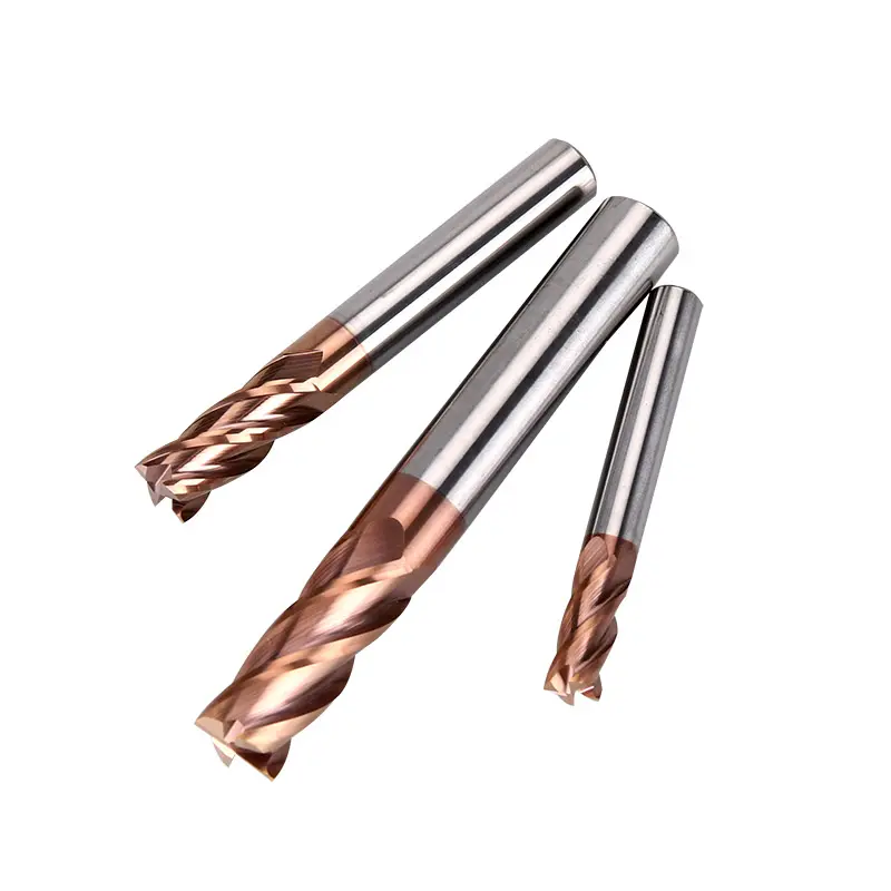 4 Flutes <span class=keywords><strong>Hrc</strong></span> 55 Tiêu Chuẩn Độ Cứng <span class=keywords><strong>Cao</strong></span> End Mill
