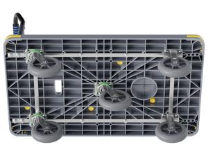 Fabrikant MBC-008 Nylon 120*70 Anti-Slip Dek 1000Kg Laadvermogen Levering <span class=keywords><strong>Trolley</strong></span> Vouwbare Handtruck Heavy Duty - Product Image 2