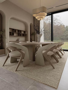 JP <span class=keywords><strong>New</strong></span> Arrival Ý phong cách thiết kế vải ghế ăn Nordic gỗ hiện đại ghế cho nhà hàng - Product Image 4