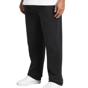 Pantalons simples de couleur unie en gros, pantalons décontractés pour hommes, pantalons amples à jambes droites pour l'été, pantalons pour hommes à motif personnalisé - Product Image 4