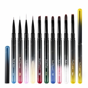 Factory Wholesale Custom High-quality Nail <b>Brush</b> UV Gel <b>Brush</b> Exclusive Nail Art <b>Brush</b> for Nail Salon Supplies - Product Image 1