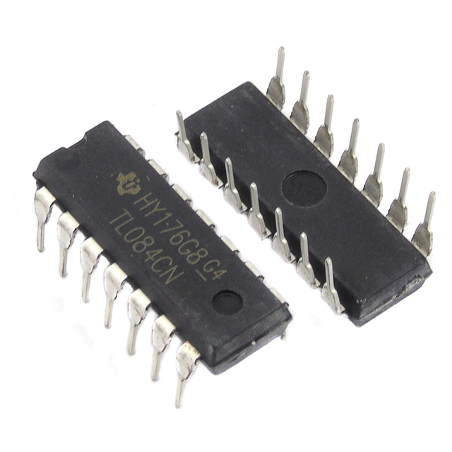 TL084CN DIP-14 TL084 DIP14 084CN DIP JFET-INPUT OPERATIONAL AMPLIFIERS Integrated Circuits IC Chips