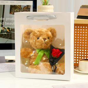 Ours en peluche, cadeau pour meilleure amie, cadeau pour petite amie, jouets dinosaures, adorable peluche, <span class=keywords><strong>jouet</strong></span> créatif pour enfants, poupées Labubu, couple, anniversaire, souvenir - Product Image 5