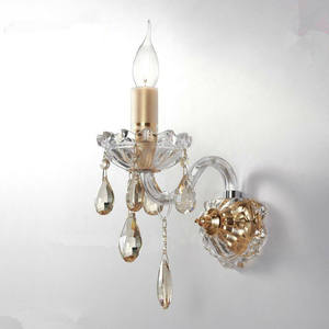 Lámpara de Pared de Cristal de Lujo, Aplique Moderno para Sala de Estar, Comedor, Dormitorio Principal, Decoración de Pasillo - Product Image 1