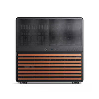 Boîtier Mini-ITX JONSBO N5, Châssis ATX Mid Tower, 8+1 baies HDD, double ventilateurs 120mm, alimentation SFX 1U, USB, acier noir, en stock