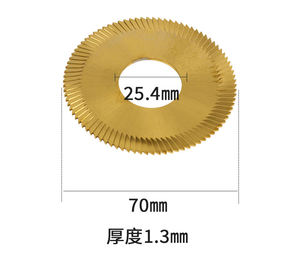 LIVTER Fraise à roue personnalisée en acier rapide pour machine à clés horizontale, outils de fraisage de lames - Product Image 4