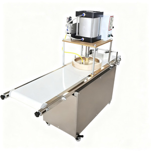 Machine à presser les pâtes à pain plat commerciale multifonctionnelle de table pour pizza et naan, machine à fabriquer les produits céréaliers, machine à naan - Product Image 5