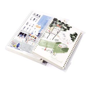 Suministro escolar Foska, venta al por mayor, espacio de línea de 8mm, cuaderno de composición en espiral lateral de 120 páginas <span class=keywords><strong>para</strong></span> tomar notas, diario y escritura - Product Image 6