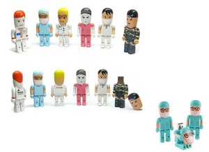 Hospital Doctor Model <strong>Flash</strong> Disk 8GB 16GB 32GB 64GB 128GB Customized Shape USB <strong>Flash</strong> Drive <strong>Character</strong> USB Stick for Creative Gift - Product Image 6