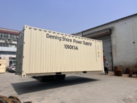 Convertisseur de puissance marine triphasé Deming 400 kVA, refroidissement par convection forcée, efficacité de 96 %, large plage de tension et 400 Hz pour navire