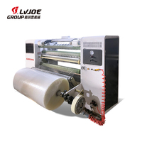 Machine de découpe et de rembobinage de rouleaux géants de ruban BOPP pour découper les rouleaux de ruban de grand diamètre