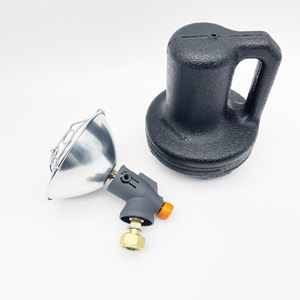 Calentador de Gas para Exteriores, Infrarrojo, Portátil, Quemador de Acero Inoxidable, Protección Contra Sobrecalentamiento, Construcción Metálica - Product Image 1