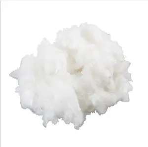 Vente en gros de fibre de polyester vierge de qualité AA de haute qualité 7D * 64mm