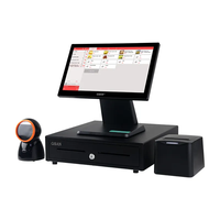 Machine POS intelligente Caisse enregistreuse POS Fenêtre à écran tactile Systèmes POS tout-en-un Magasin de vêtements pour pharmacie Restaurants