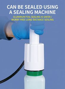 Botella Cuadrada de Boca Ancha de 1L, HDPE, Cuello de 60mm con Graduación, para Envasado de <span class=keywords><strong>Polvo</strong></span> y Líquidos Espesos - Product Image 6