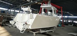 Petit yacht de sport à cabine centrale en aluminium Gospel de 25 pieds et 7.5m, bon marché, <span class=keywords><strong>bateau</strong></span> de pêche à grande vitesse en eau salée à vendre - Product Image 3