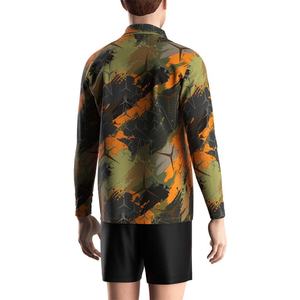 เสื้อโปโลผู้ชายแบบระบายความร้อน แห้งเร็ว กันลม กันน้ำ ระบายอากาศได้ดี เหมาะสำหรับกอล์ฟ เดินป่า ตกปลา ลายพราง มีไซส์พลัสไซส์ให้เลือก - Product Image 6