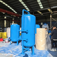 Filtre multimédia à sable de quartz de marque HENGFENG avec pompe pour le traitement de l'eau, la filtration des sédiments de l'eau de puits, garantie 1 an, 500 L/heure