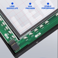 Écran tactile IR multi-touch ZHIPING TOUCH 22 pouces 16:9 avec interface USB en verre, nouveau cadre en aluminium en stock