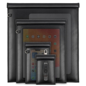 Juego de 4 Bolsas Protectoras para Llaves, Tablets y Laptops con Bloqueo de Señal RFID y Protección contra Radiación, Resistentes al Fuego, 2026 - Product Image 1