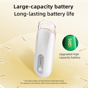 Recourbe-cils chauffant électrique portable de voyage, en plastique, réglable sur 2 niveaux, rechargeable par USB-C, mini - Product Image 4