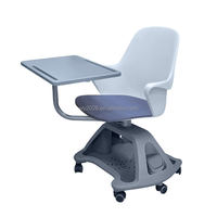 Chaise pivotante pour salle de classe intelligente AI avec tablette Chaises pivotantes pour l'école Fauteuils roulants pour