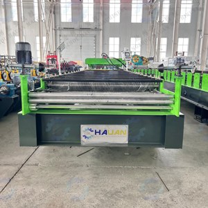 Machine de formage de rouleaux de tuiles en acier coloré Hauan Machinery, largeur d'alimentation 1250 mm, épaisseur 0,8-1,2 mm pour la toiture - Product Image 2