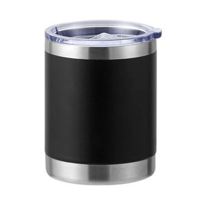 Mug promotionnel isotherme en acier inoxydable de qualité alimentaire, 10 oz, avec intérieur en métal, couleurs mates variées - Product Image 5