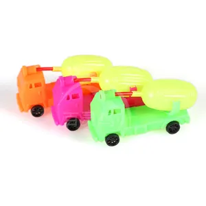 Summer water game play Cheap Price Mini Plastic fire engine water pump toys For Promotional Gift In Card Package