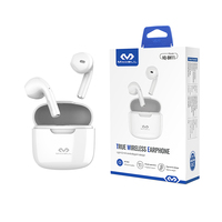 Miccell Écouteurs intra-auriculaires sans fil Contrôle tactile Type-C Plug Indicateur LED Étanche Faible latence