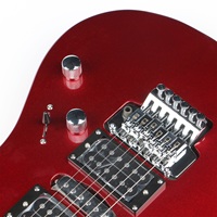 Guitare électrique 6 cordes en gros d'usine - Touche en palissandre, manche en érable, micros H-S-H - excellente qualité sonore
