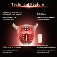Masque Facial Tendance 2026 : Appareil de Rajeunissement Cutané 5D Sans Fil en Silicone pour Soin Complet de la Peau