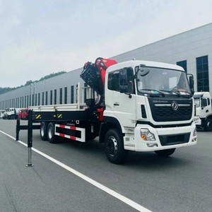 Camion grue à flèche rigide Dongfeng 6x4 de 16 à 20 tonnes, personnalisé, avec flèche hydraulique à 4 sections, à vendre - Product Image 3