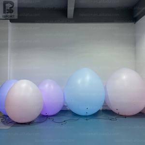 Huevo Inflable LED con Cambio de Color RGB, Esfera Colorida Brillante, Decoración para Eventos/Fiestas/Mercados Nocturnos - Product Image 5