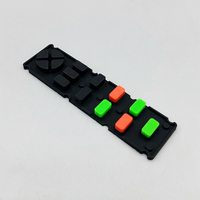 Clavier tactile durable sur mesure avec boutons en caoutchouc de silicone pour télécommande électronique - Service OEM/ODM