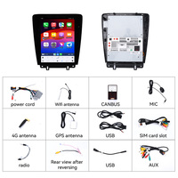 ZWNAV 12.1 pouces Android pour Ford Mustang 2009-2012 voiture GPS Navi lecteur multimédia Radio bande Headunit HD