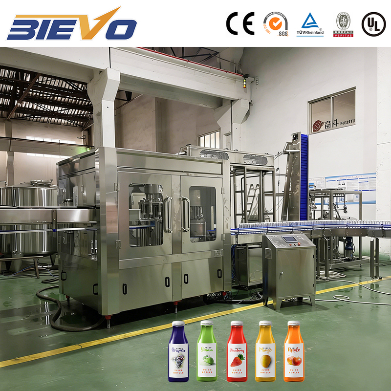 Automatic Fresh Fruit Juice Bottle Beverage