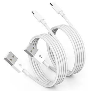 Kabel pengisi daya Cepat USB tipe-c, kabel pengisian daya Cepat 1M 2M 3M untuk ponsel Samsung S8 S9, kabel Data USB C