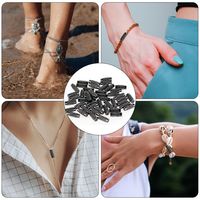Offre Spéciale 50 pièces fermoirs à vis en laiton, fermoirs cordon bijoux embouts pour collier fabrication de bracelets