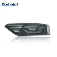 Feux de croisement LED Accessoires de voiture Convient pour Audi A5 08-16 Modification des feux arrière Modèle d'écailles de dragon Scannage LED Feux de route
